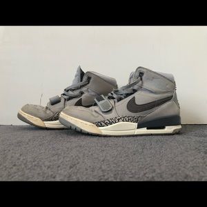 Mens Nike Air Jordan Grey Shoes | Size 10